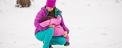 4 pomysły na karmienie piersią zimą